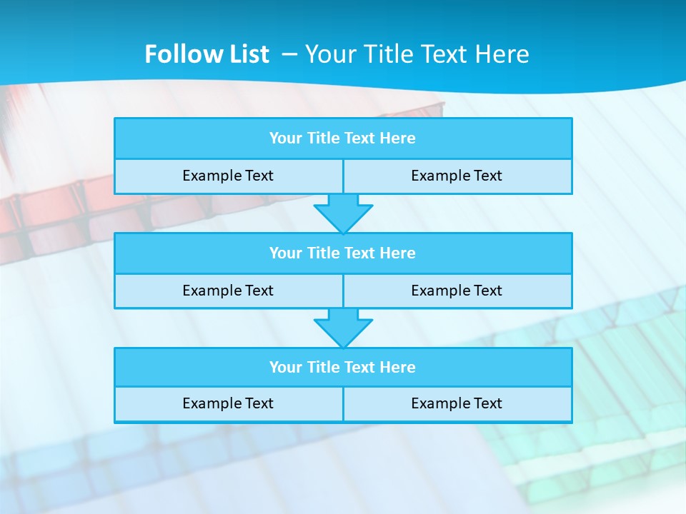 Polycarbonate Skylight Conservatory PowerPoint Template