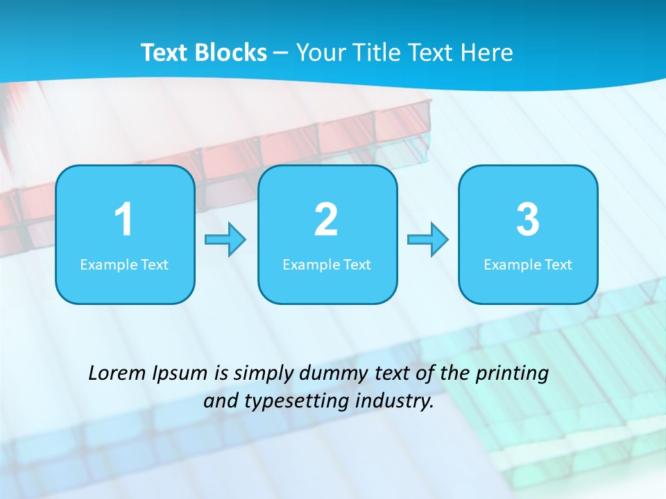 Polycarbonate Skylight Conservatory PowerPoint Template