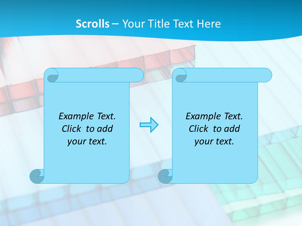 Polycarbonate Skylight Conservatory PowerPoint Template