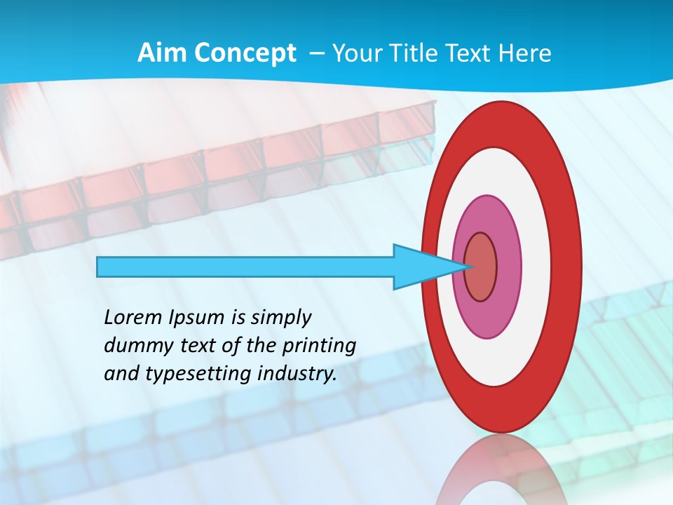 Polycarbonate Skylight Conservatory PowerPoint Template