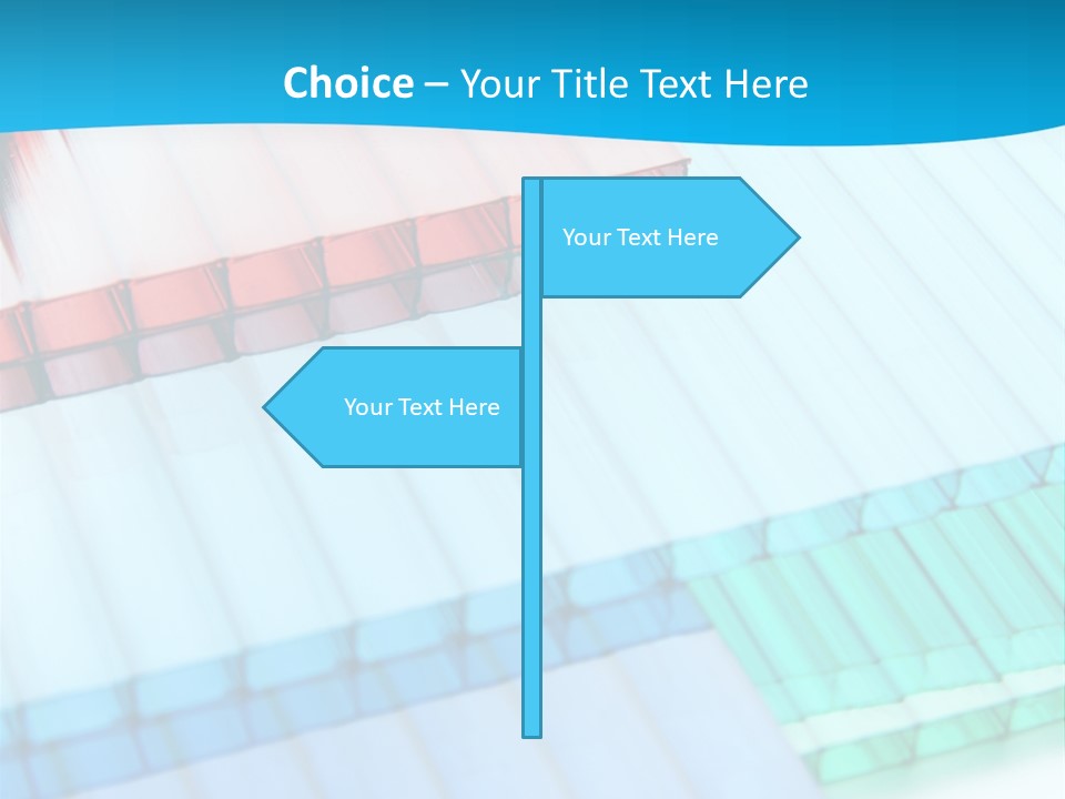 Polycarbonate Skylight Conservatory PowerPoint Template