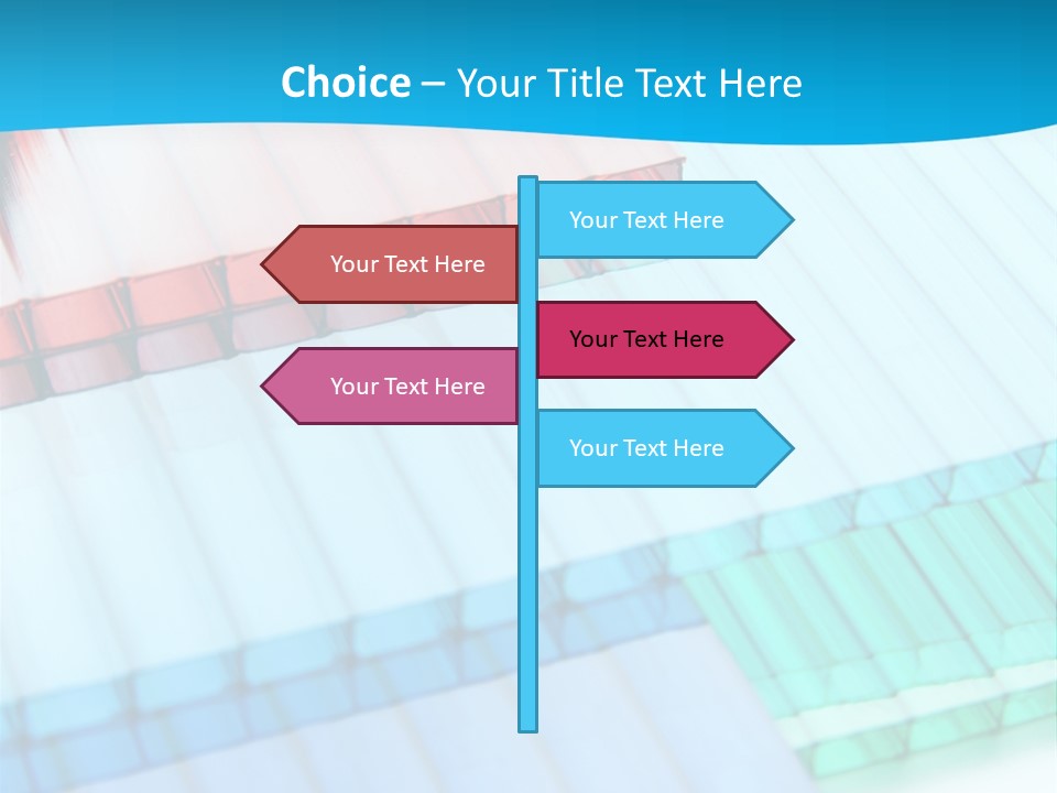 Polycarbonate Skylight Conservatory PowerPoint Template