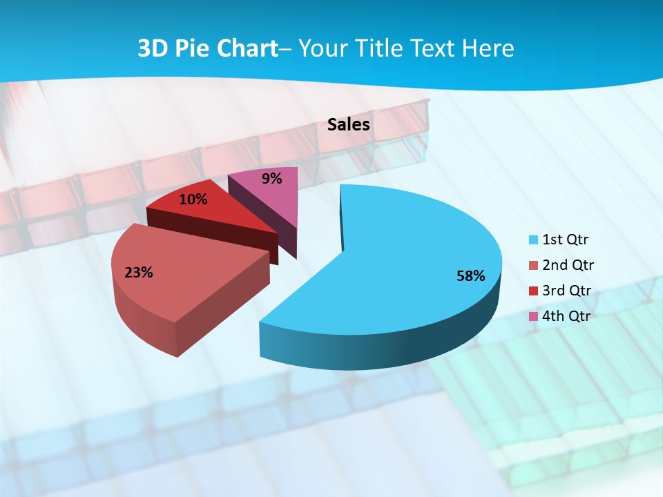 Polycarbonate Skylight Conservatory PowerPoint Template