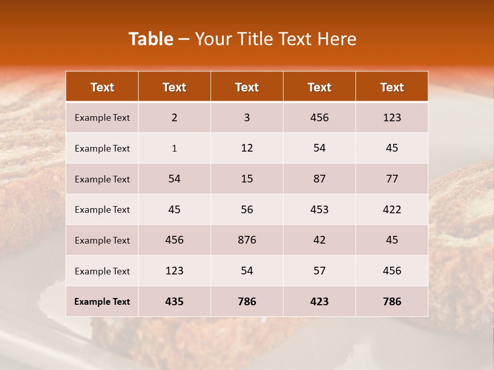 Confectionery Treat Diet PowerPoint Template