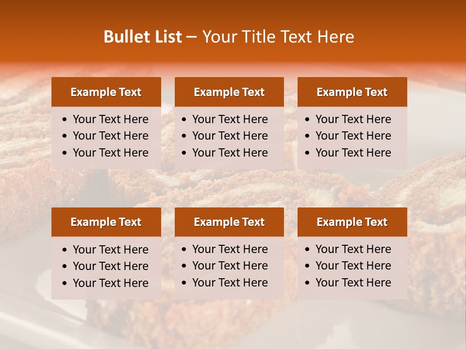 Confectionery Treat Diet PowerPoint Template
