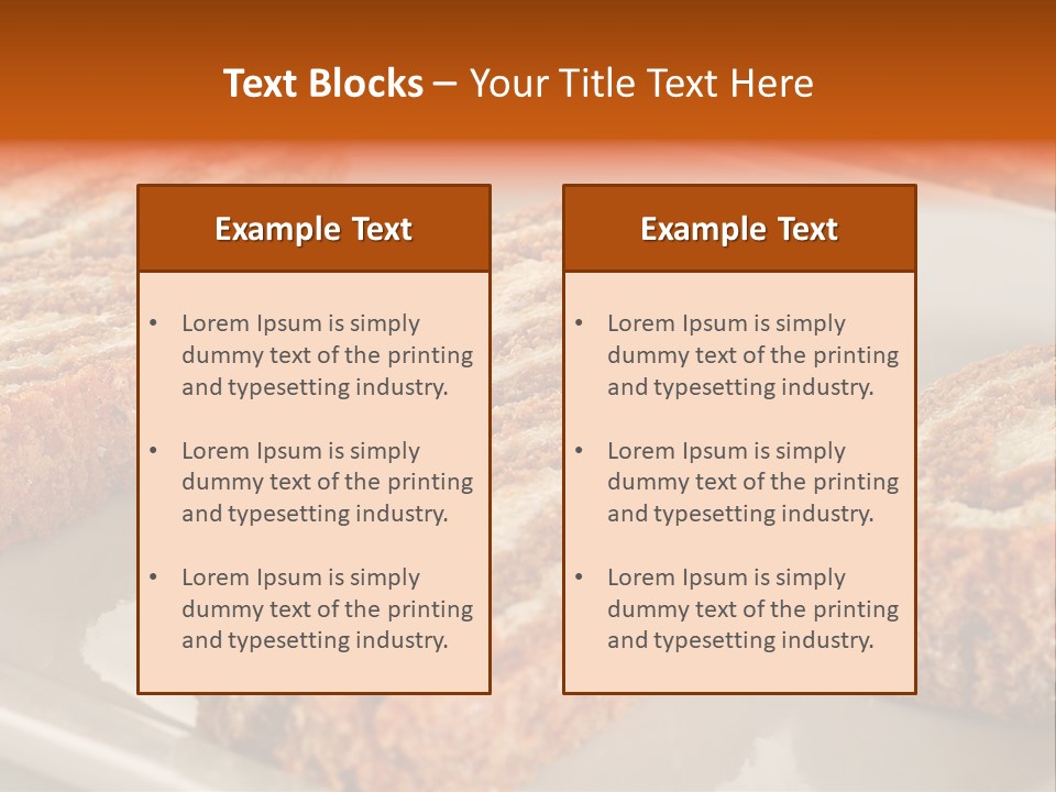 Confectionery Treat Diet PowerPoint Template
