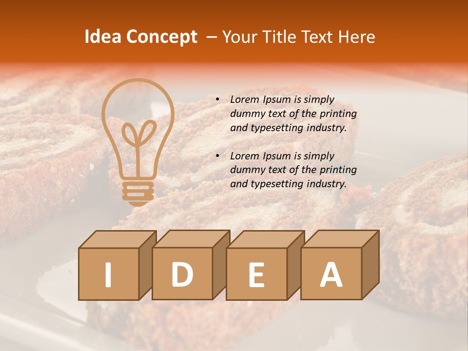 Confectionery Treat Diet PowerPoint Template