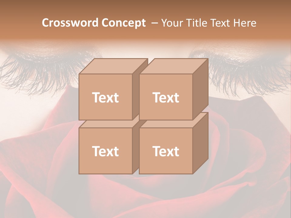 Makeup Eyeshadow Vogue PowerPoint Template