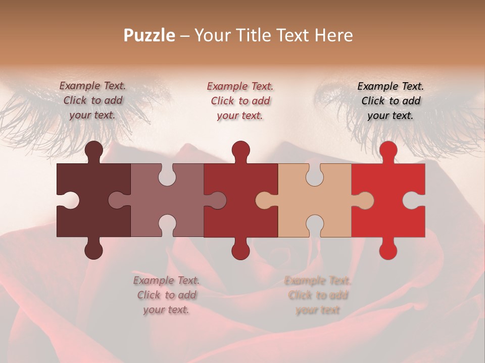 Makeup Eyeshadow Vogue PowerPoint Template