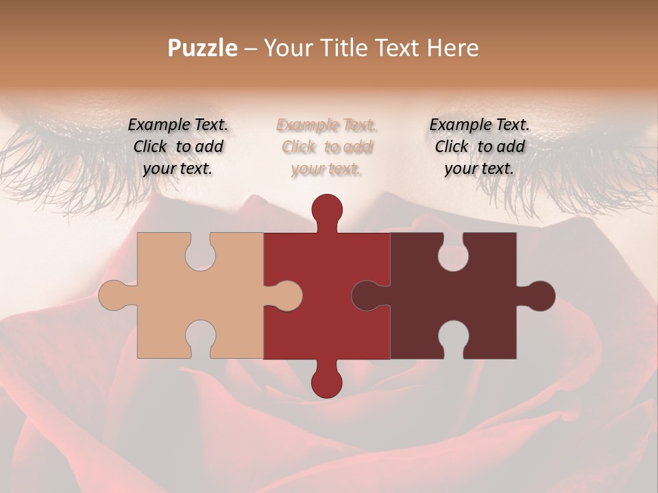 Makeup Eyeshadow Vogue PowerPoint Template