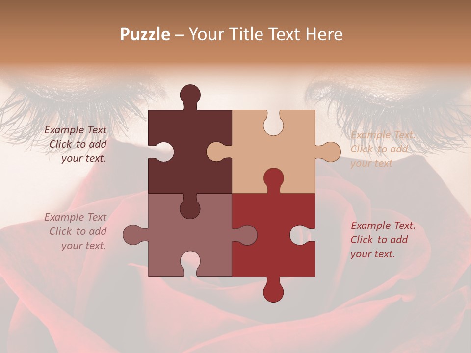 Makeup Eyeshadow Vogue PowerPoint Template