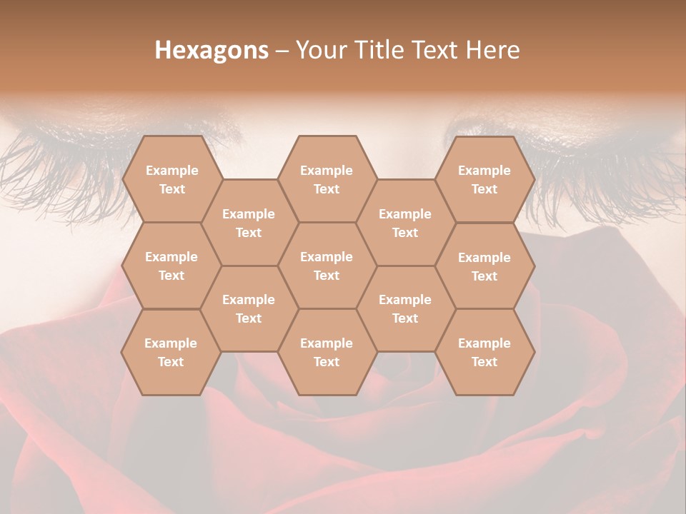 Makeup Eyeshadow Vogue PowerPoint Template