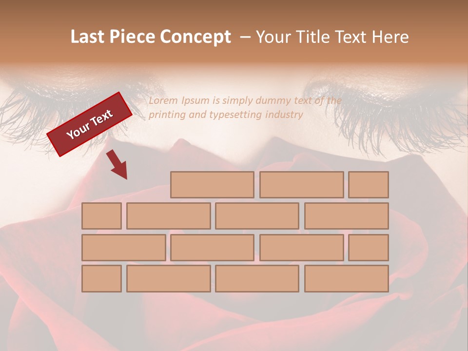 Makeup Eyeshadow Vogue PowerPoint Template