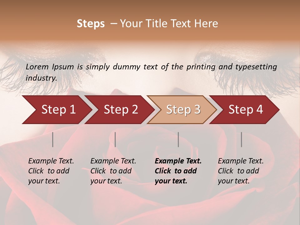 Makeup Eyeshadow Vogue PowerPoint Template