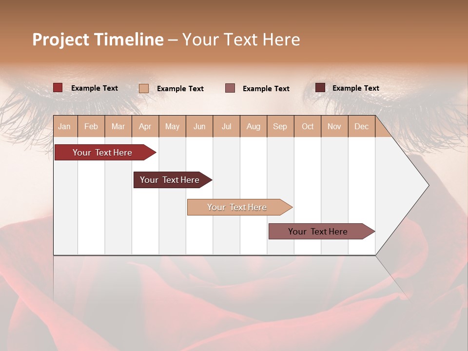 Makeup Eyeshadow Vogue PowerPoint Template