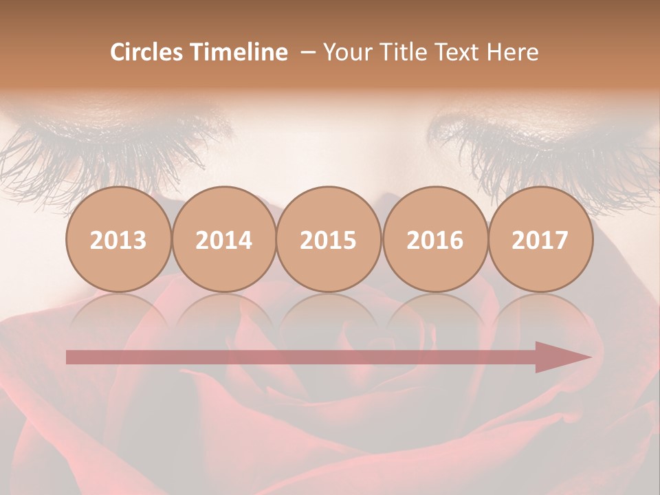 Makeup Eyeshadow Vogue PowerPoint Template