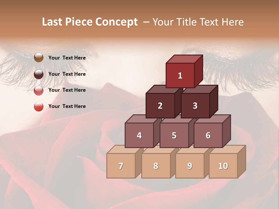 Makeup Eyeshadow Vogue PowerPoint Template