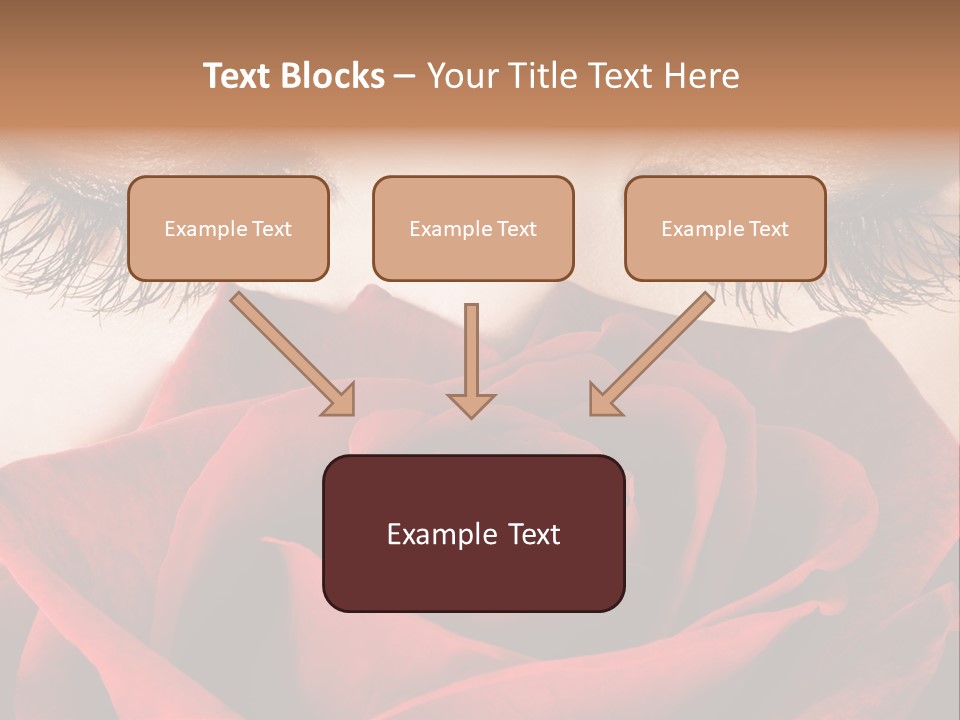 Makeup Eyeshadow Vogue PowerPoint Template