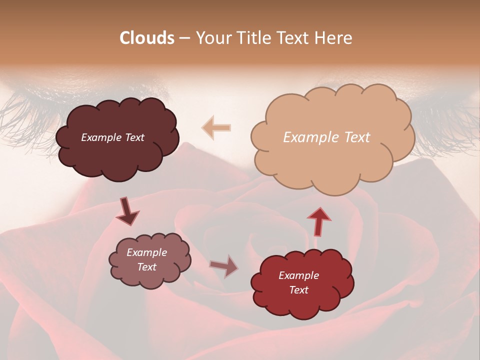 Makeup Eyeshadow Vogue PowerPoint Template
