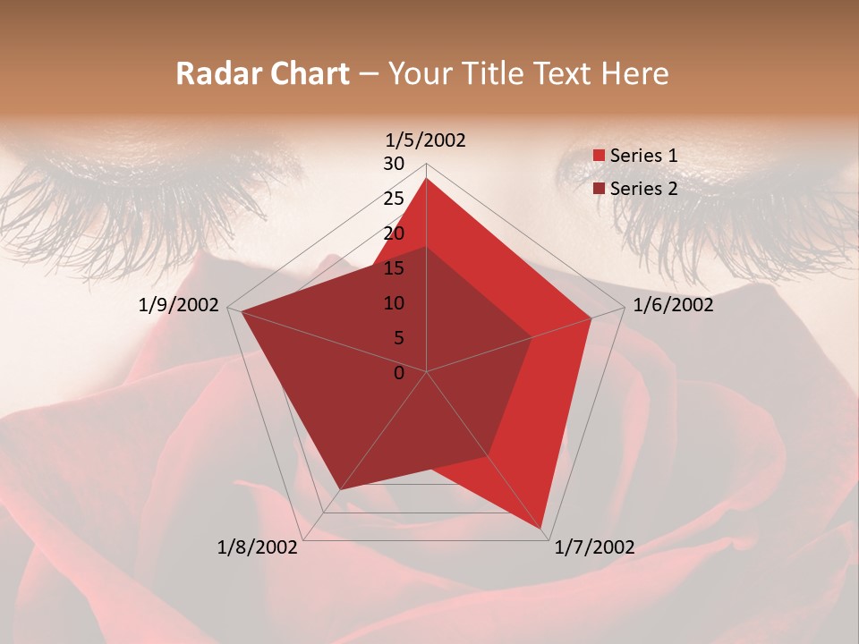 Makeup Eyeshadow Vogue PowerPoint Template