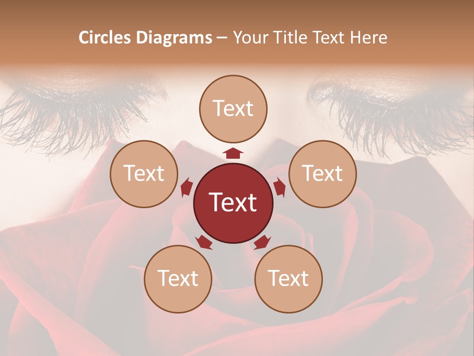 Makeup Eyeshadow Vogue PowerPoint Template