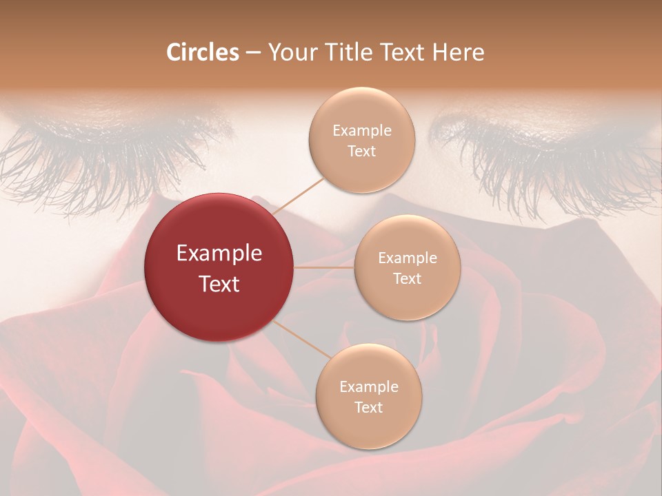 Makeup Eyeshadow Vogue PowerPoint Template