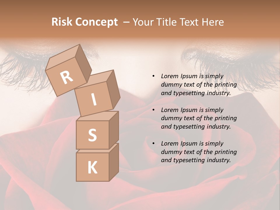 Makeup Eyeshadow Vogue PowerPoint Template