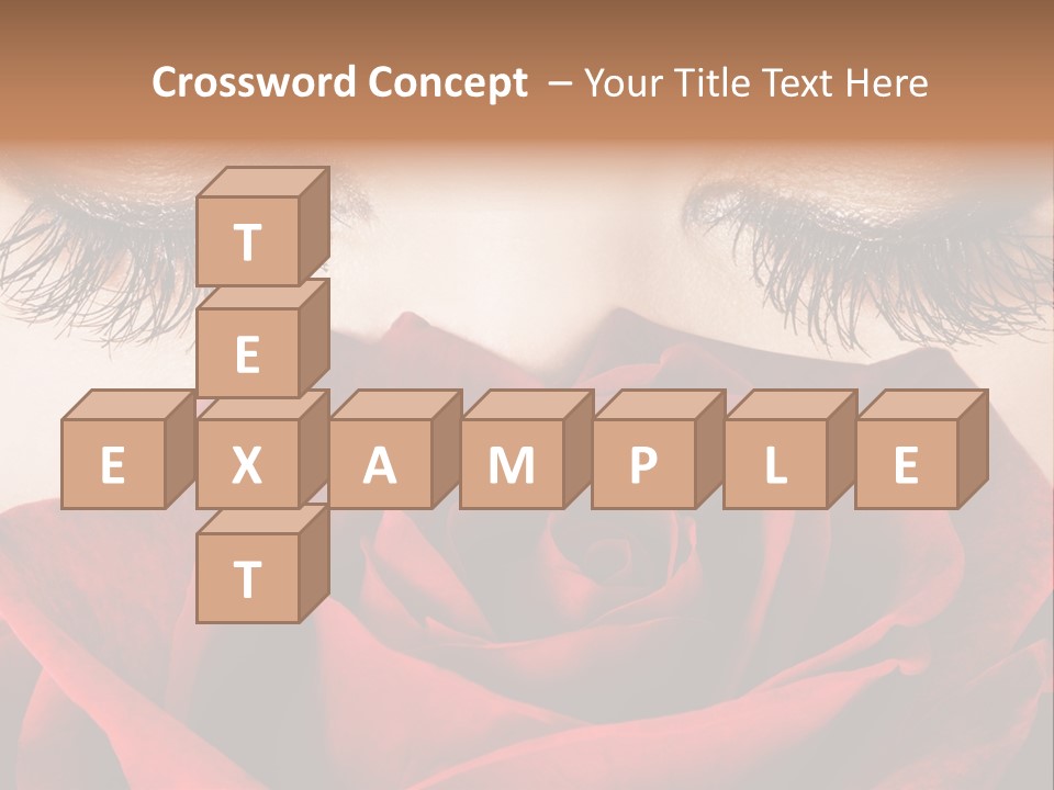 Makeup Eyeshadow Vogue PowerPoint Template