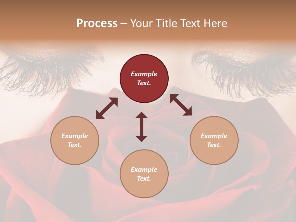 Makeup Eyeshadow Vogue PowerPoint Template