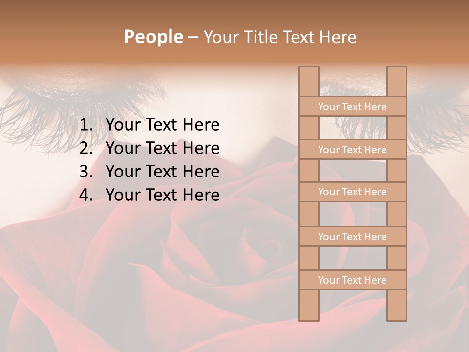 Makeup Eyeshadow Vogue PowerPoint Template