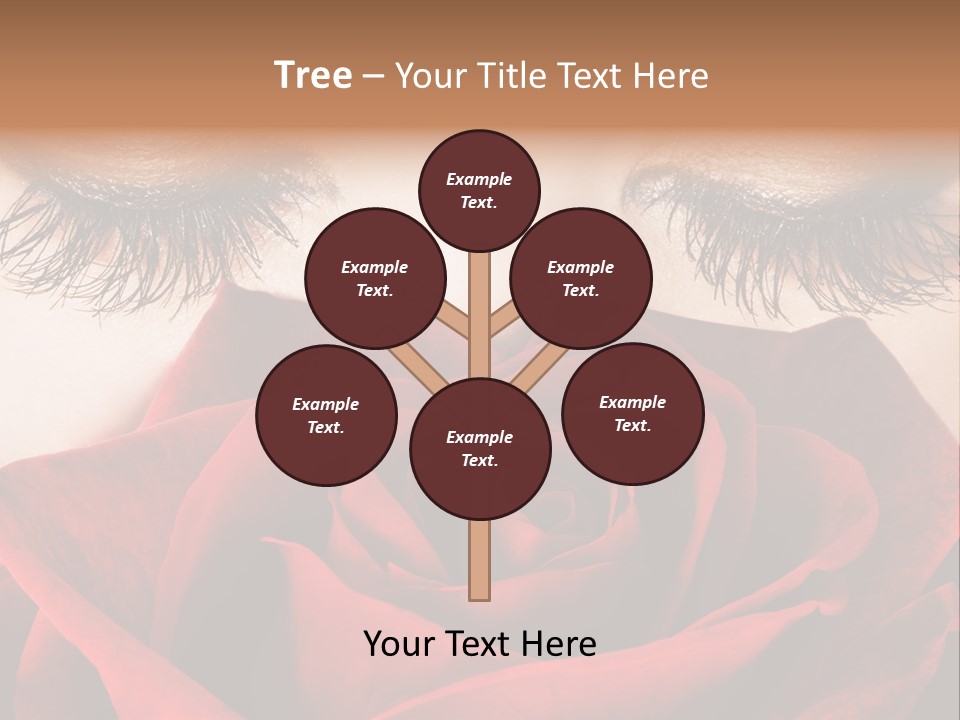 Makeup Eyeshadow Vogue PowerPoint Template