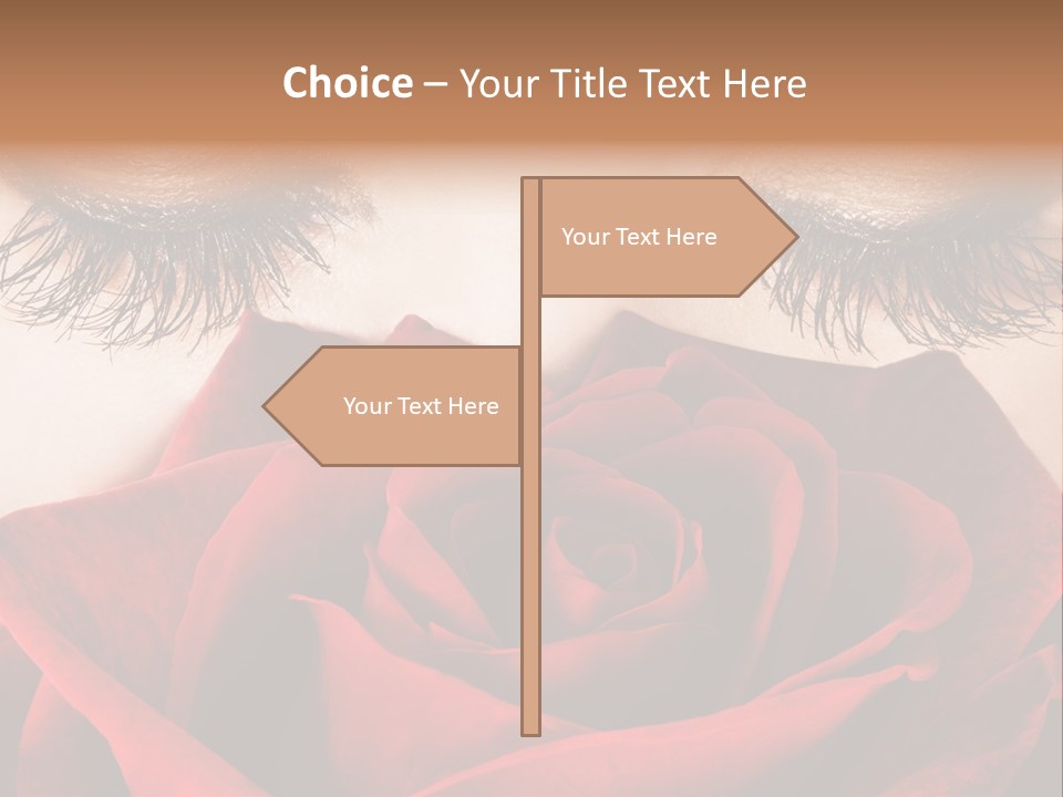 Makeup Eyeshadow Vogue PowerPoint Template