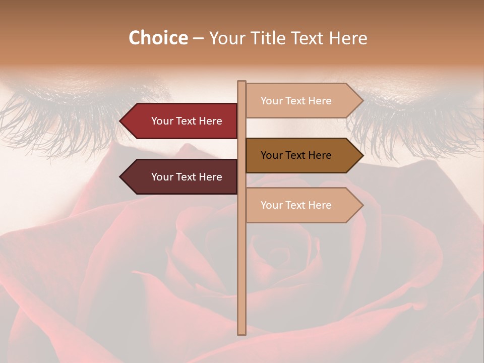 Makeup Eyeshadow Vogue PowerPoint Template