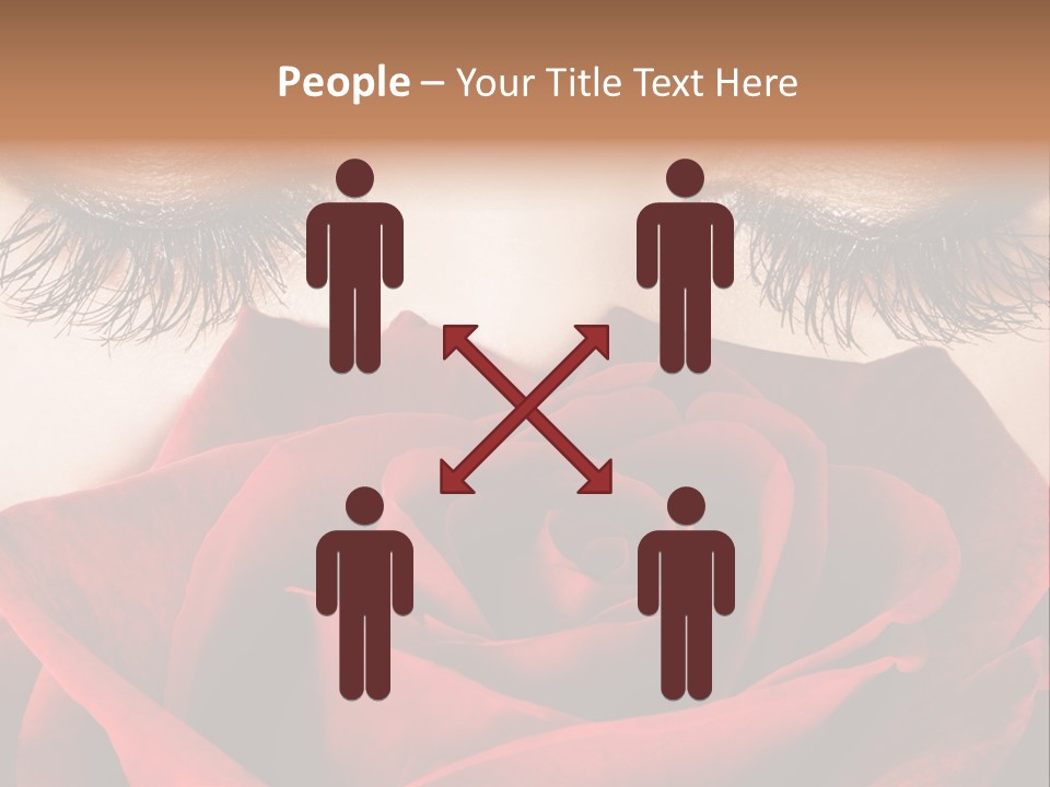 Makeup Eyeshadow Vogue PowerPoint Template