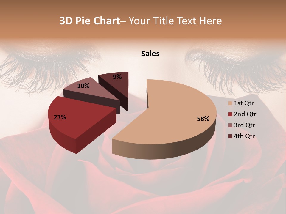 Makeup Eyeshadow Vogue PowerPoint Template