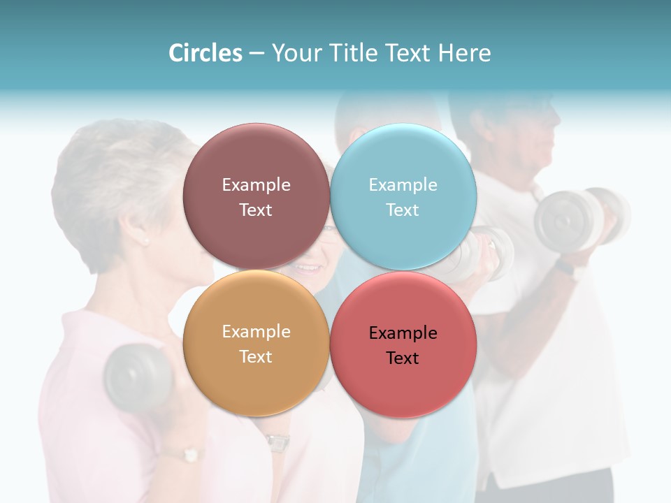 Supple Attractive Gymnasium PowerPoint Template