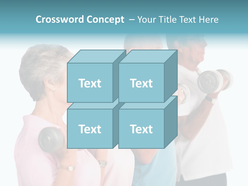 Supple Attractive Gymnasium PowerPoint Template