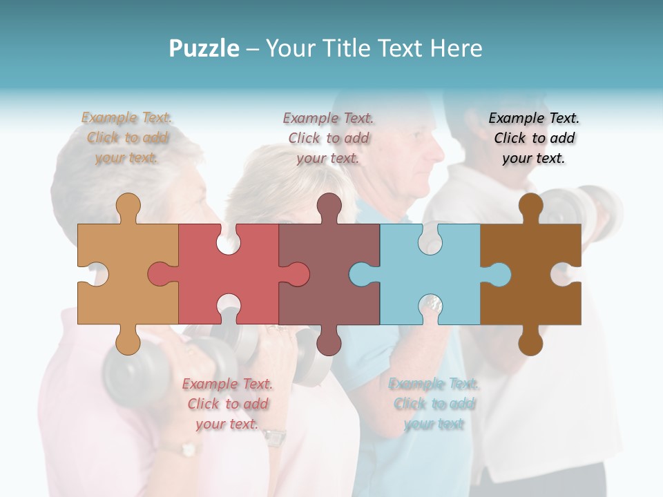 Supple Attractive Gymnasium PowerPoint Template