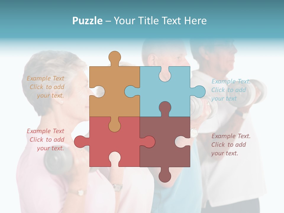 Supple Attractive Gymnasium PowerPoint Template