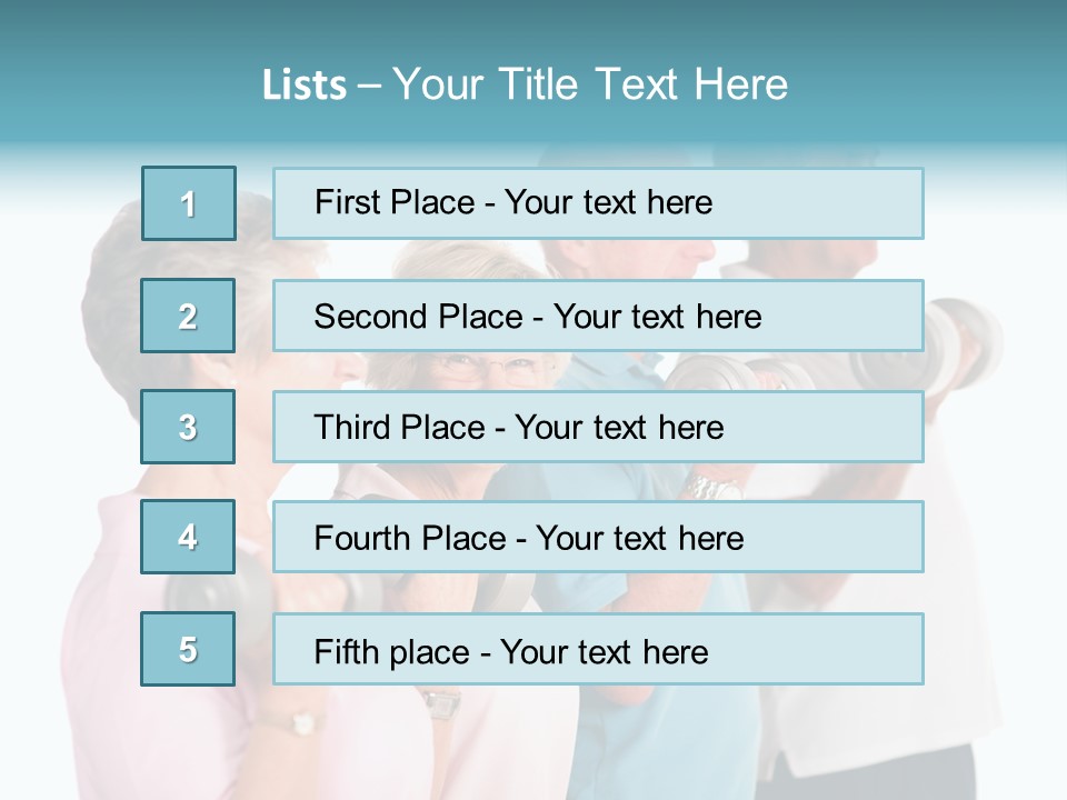Supple Attractive Gymnasium PowerPoint Template