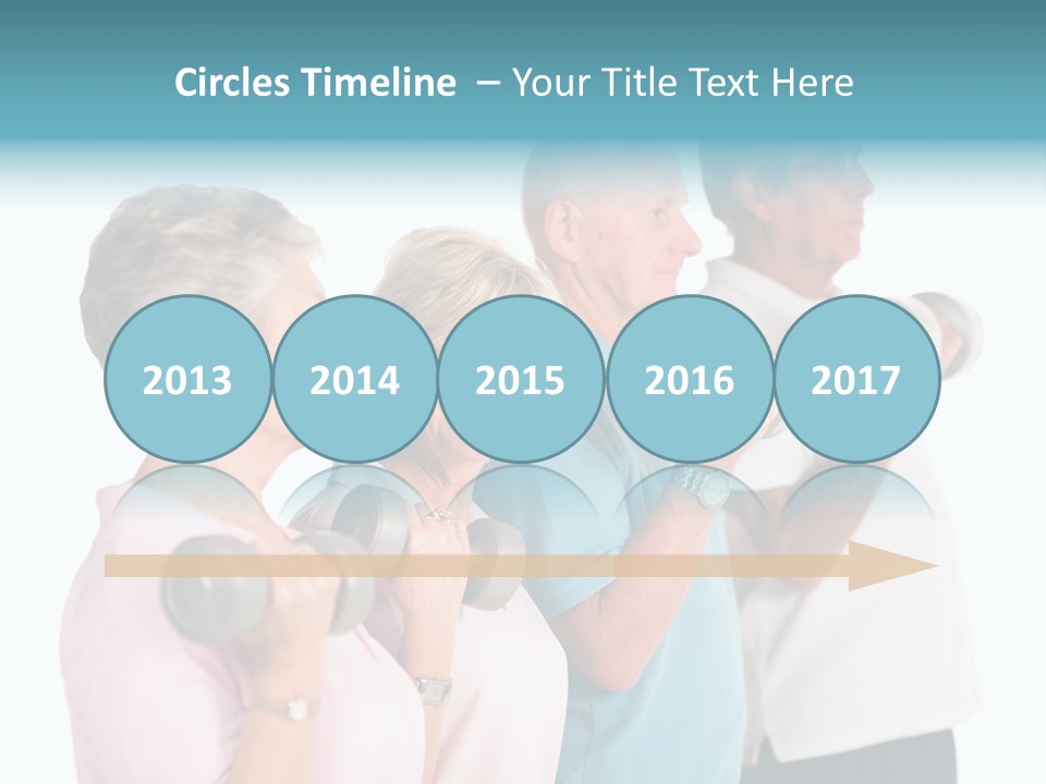 Supple Attractive Gymnasium PowerPoint Template