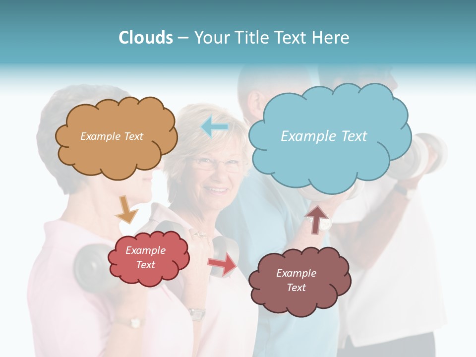 Supple Attractive Gymnasium PowerPoint Template