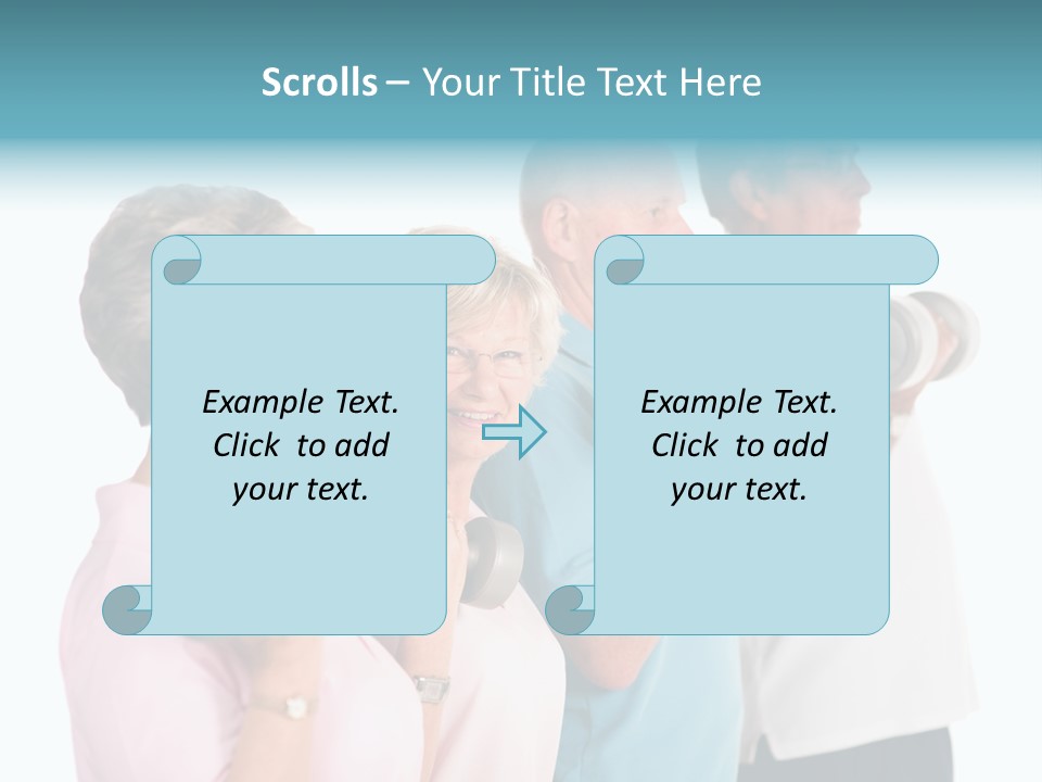 Supple Attractive Gymnasium PowerPoint Template