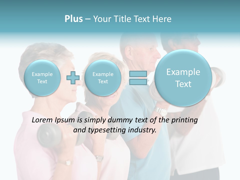 Supple Attractive Gymnasium PowerPoint Template