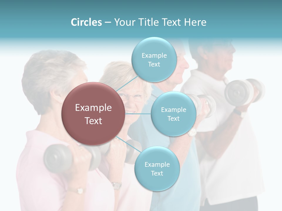 Supple Attractive Gymnasium PowerPoint Template