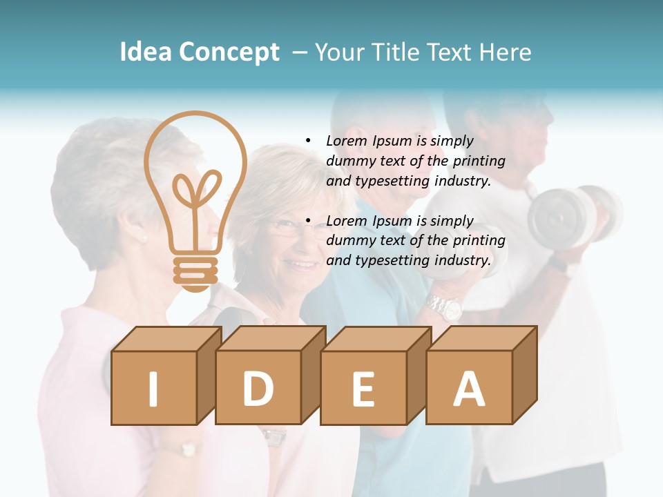 Supple Attractive Gymnasium PowerPoint Template