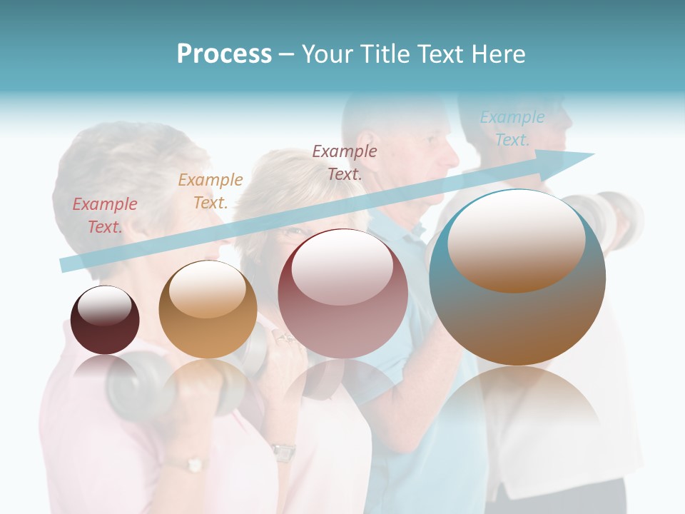 Supple Attractive Gymnasium PowerPoint Template