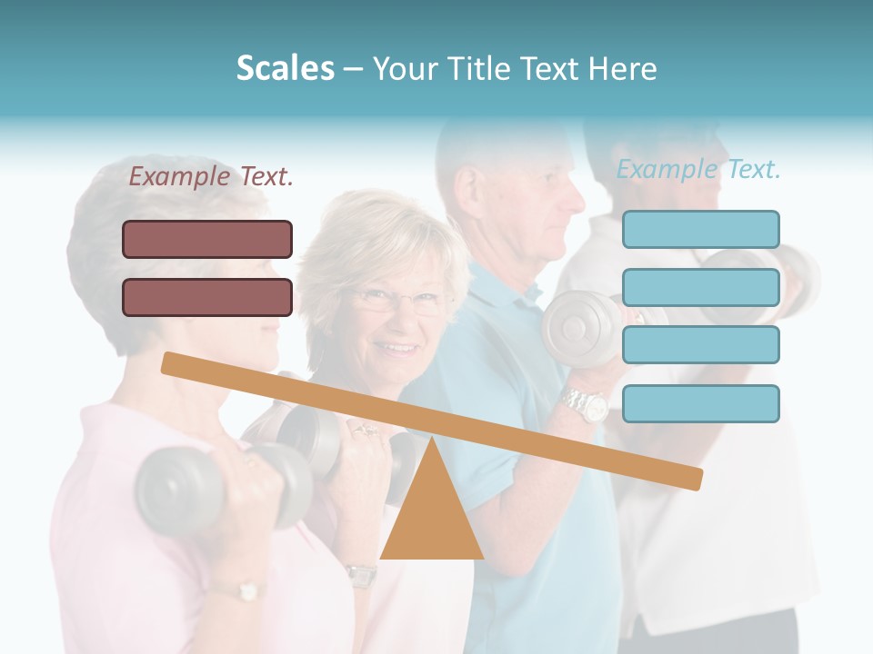 Supple Attractive Gymnasium PowerPoint Template