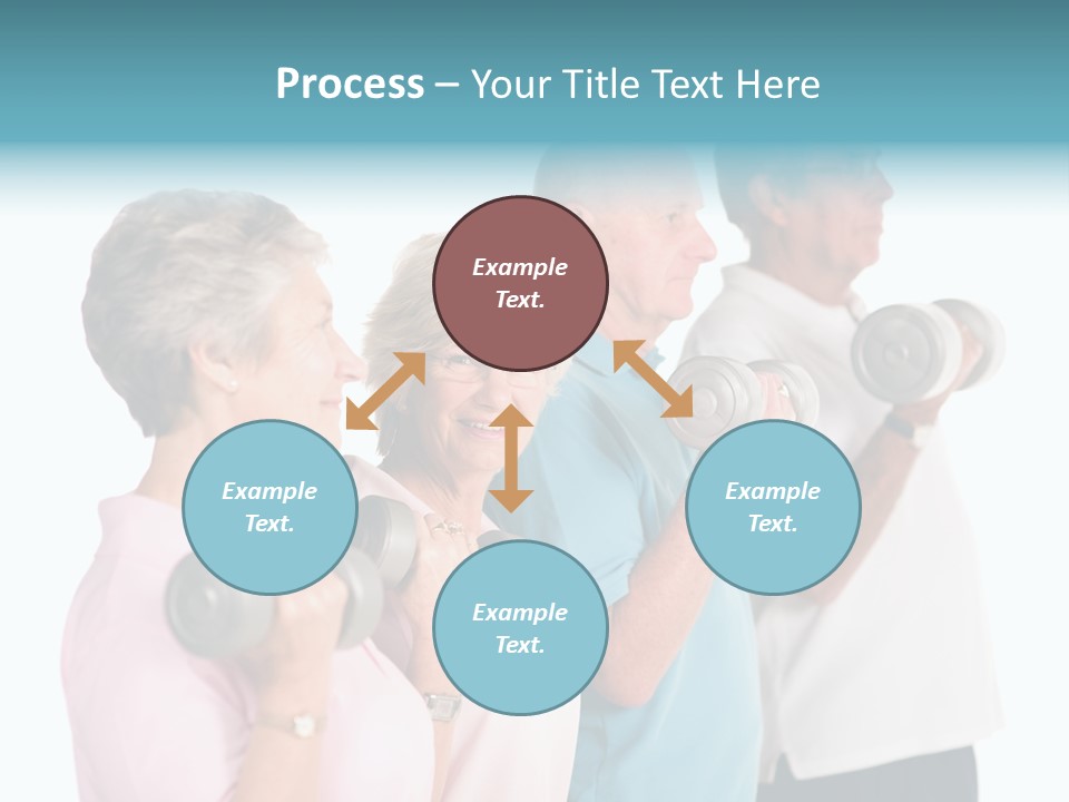 Supple Attractive Gymnasium PowerPoint Template