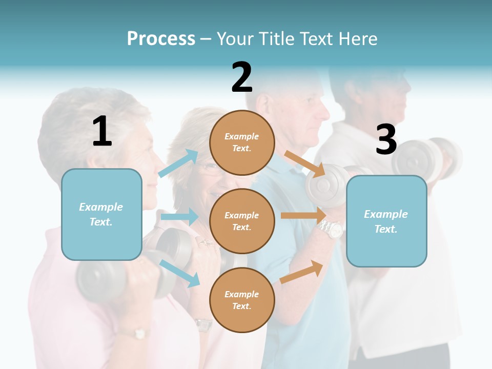 Supple Attractive Gymnasium PowerPoint Template